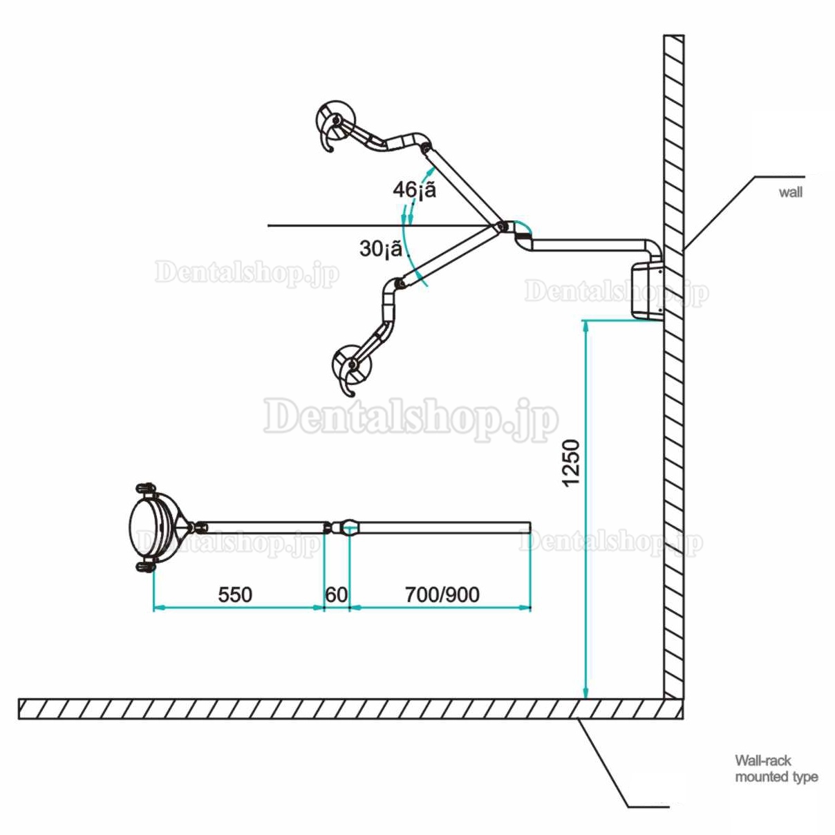 Saab® 歯科手術用LEDライト・手術用照明器（28W）P103B